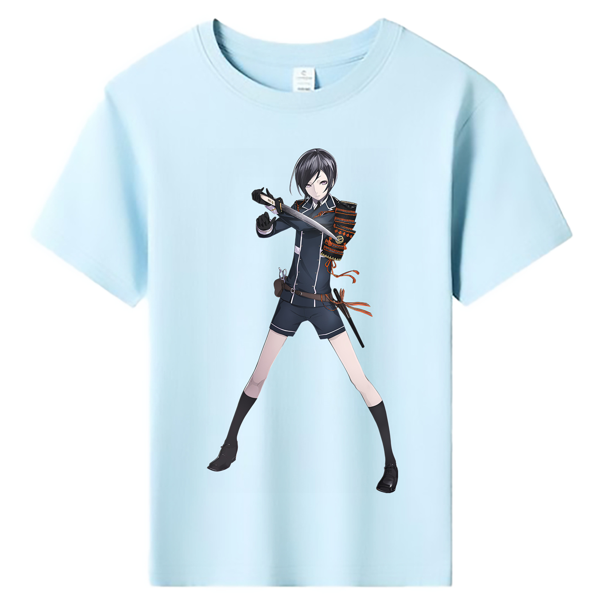（画像用） 刀剣乱舞 Touken Ranbu 綿100％キッズTシャツ（フロントプリント）
